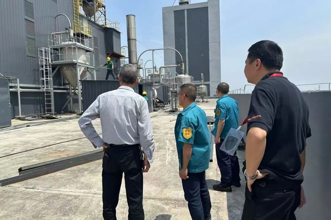 Polyester Changshu Menjalankan Pemeriksaan Keselamatan Sebelum Percutian Hari Mei